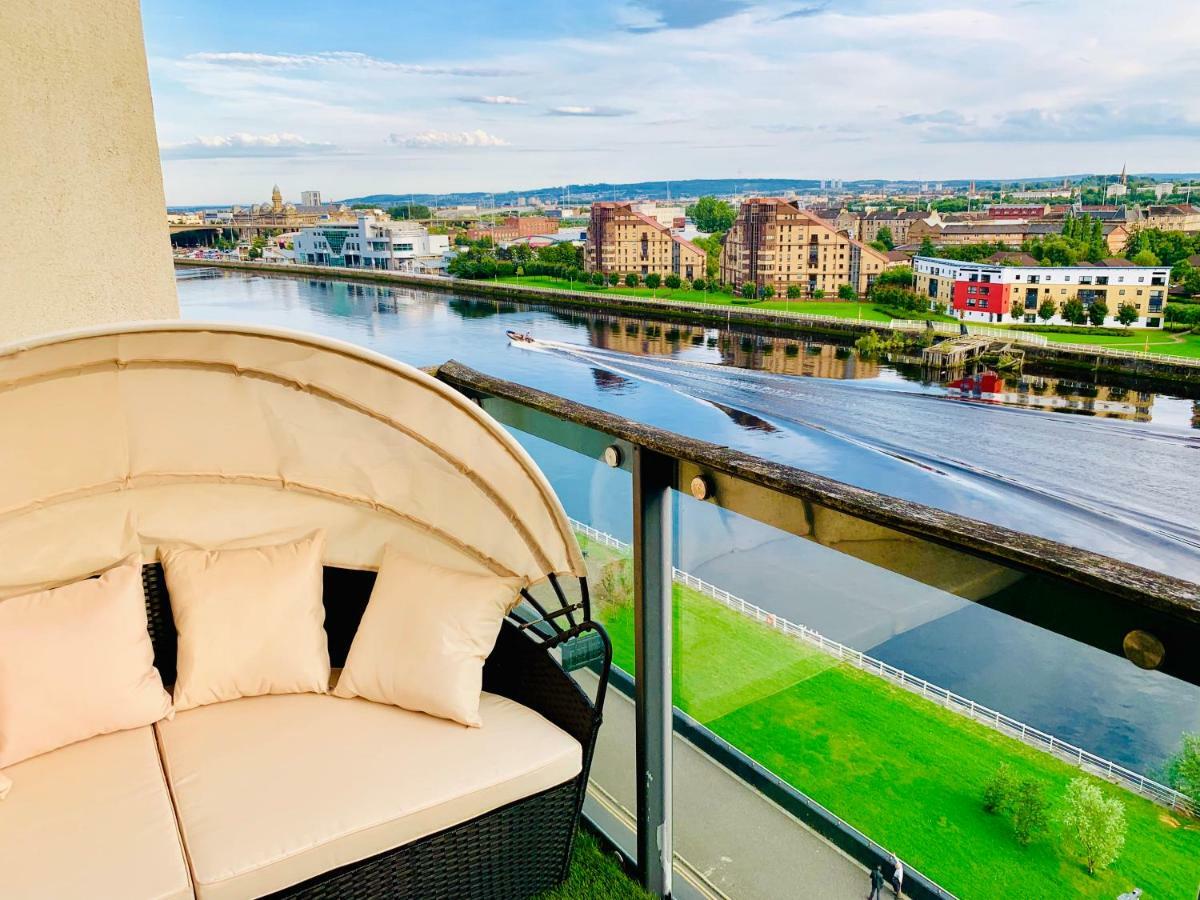 Glasgow City Centre - The Penthouse With Riverviews - Exterior photo